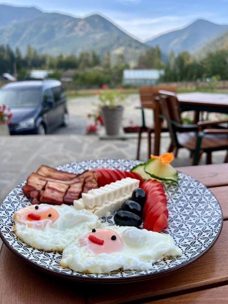 Pensiunea Mireasma Bucovinei Crucea Bagian luar foto